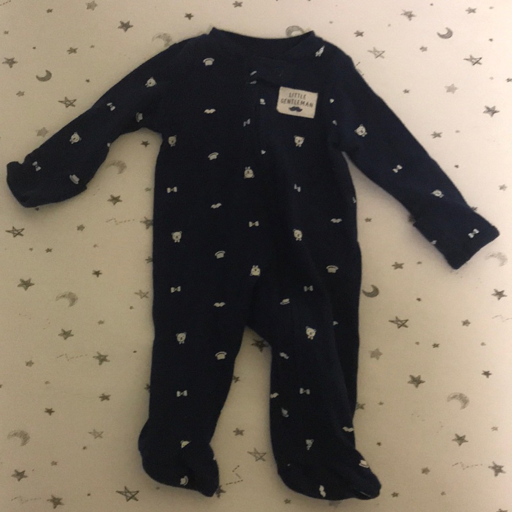 Sleep and Play  little gentleman outfit